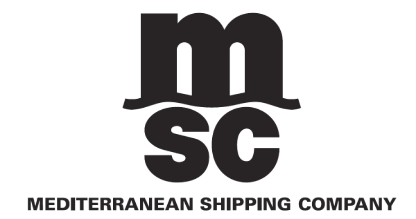 Logo of Mediterranean Shipping Company