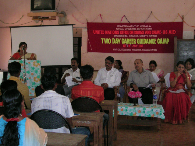 File photo of a 2-day career guidance camp organized by ETASHA Society