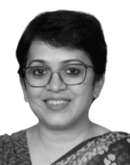 Photo of Ms. Vandana Bhatnagar, one of the members of ETASHA's Governing Council.